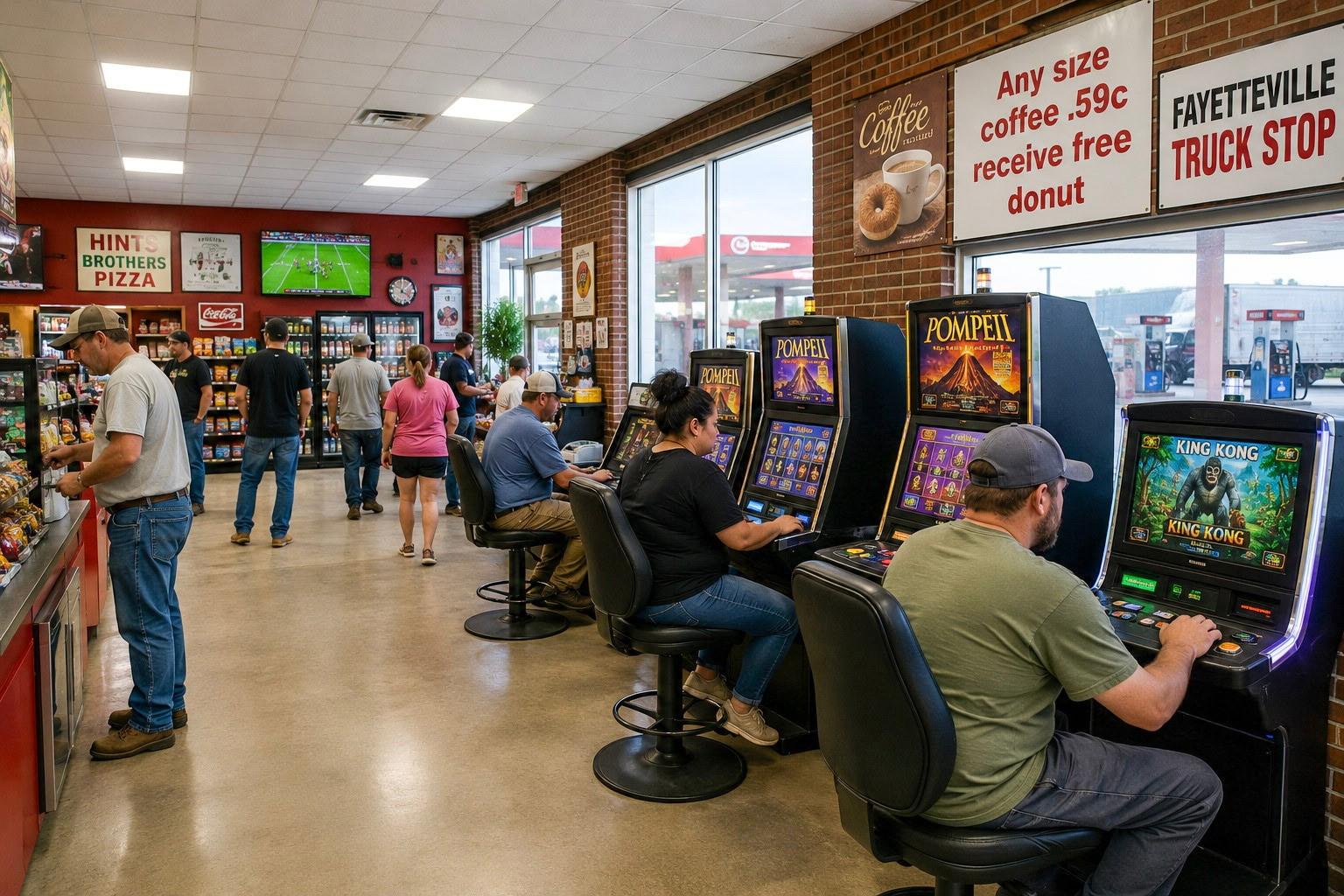 Fayetteville Truck Stop Feature